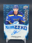 2018 UPPER DECK ICE - SUBZERO BLUE - J. KYROU -
