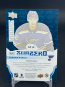 2018 UPPER DECK ICE - SUBZERO BLUE - J. KYROU -