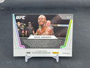2021 PANINI PRIZM - GREEN PRIZM - KNOCKOUT ARTISTS - I. ADESANYA -