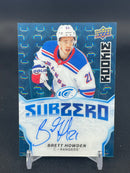 2018 UPPER DECK ICE - SUBZERO BLUE - B. HOWDEN -
