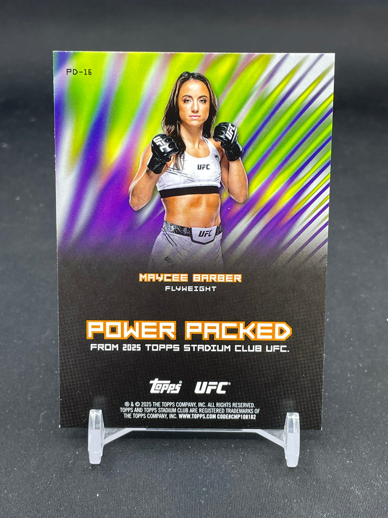 2025 TOPPS STADIUM CLUB - POWER PACKED - M. BARBER -