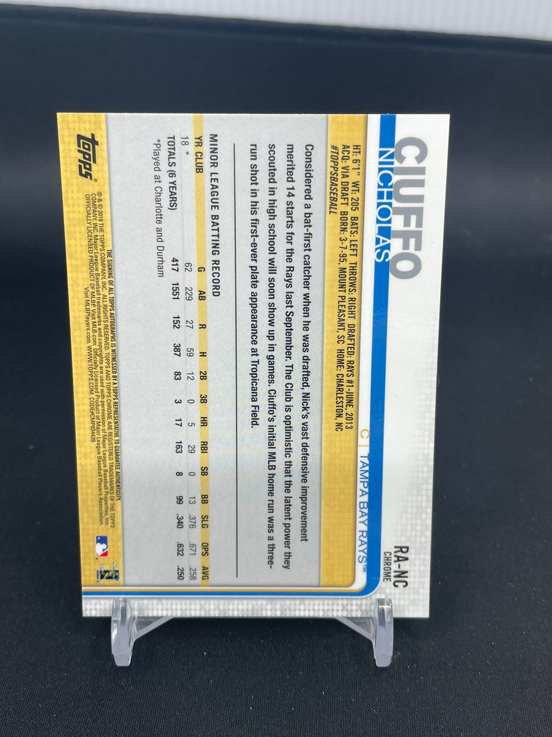 2019 TOPPS CHROME - N. CIUFFO -