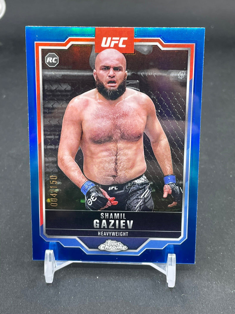 2025 TOPPS CHROME - BLUE REFRACTOR - S. GAZIEV - #91 - #'D/250 - RC