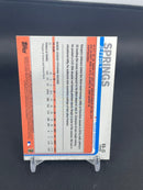 2019 TOPPS CHROME - J. SPRINGS -