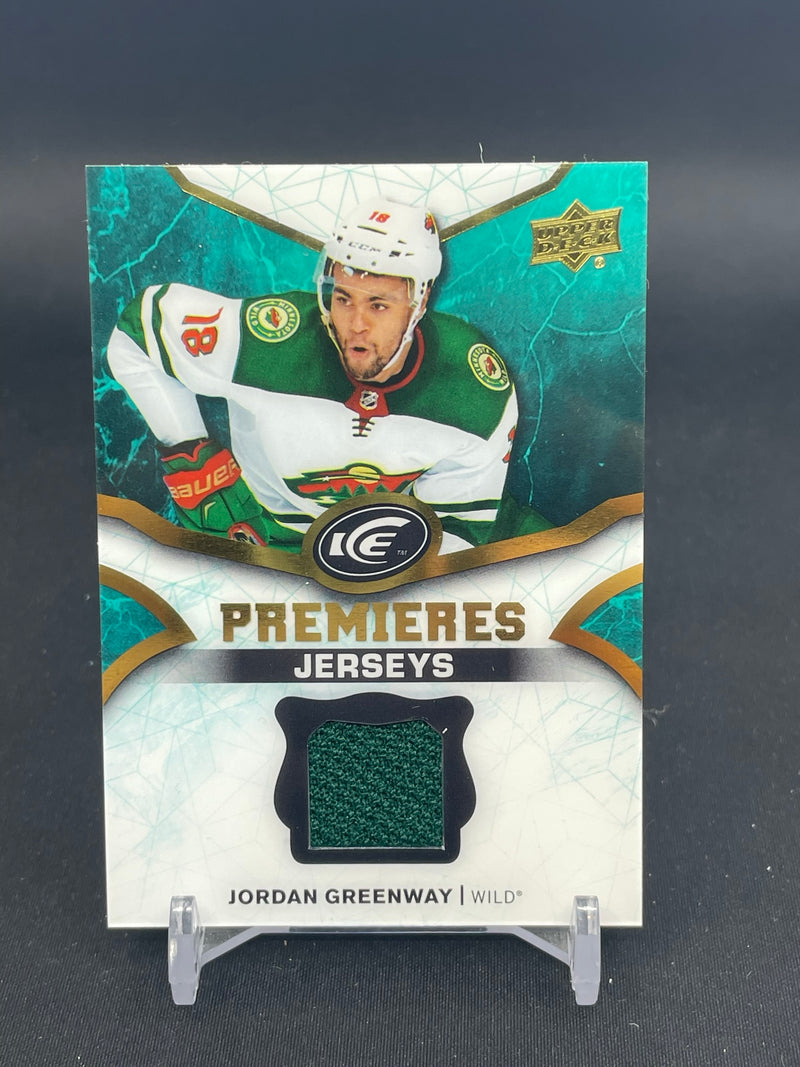 2018 UPPER DECK ICE - PREMIERES JERSEYS - SELECT YOUR PLAYER