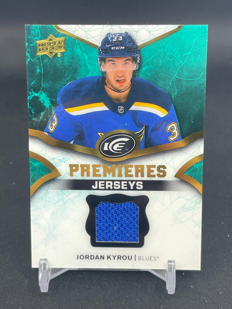 2018 UPPER DECK ICE - PREMIERES JERSEYS - SELECT YOUR PLAYER