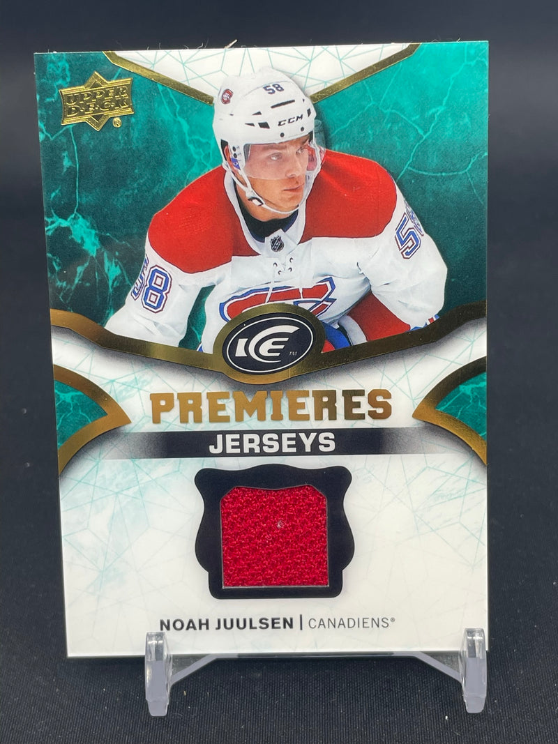 2018 UPPER DECK ICE - PREMIERES JERSEYS - SELECT YOUR PLAYER