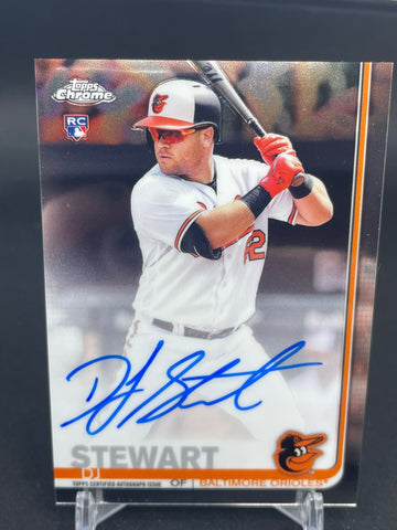 2019 TOPPS CHROME - D. STEWART - #RA-DS - AUTOGRAPH - RC
