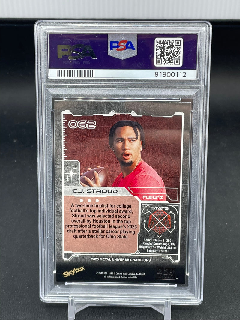 2023 UPPER DECK METAL UNIVERSE SKYBOX CHAMPIONS - C. STROUD -