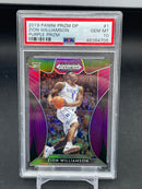 2019 PANINI PRIZM DRAFT PICKS - PURPLE PRIZM - Z. WILLIAMSON -