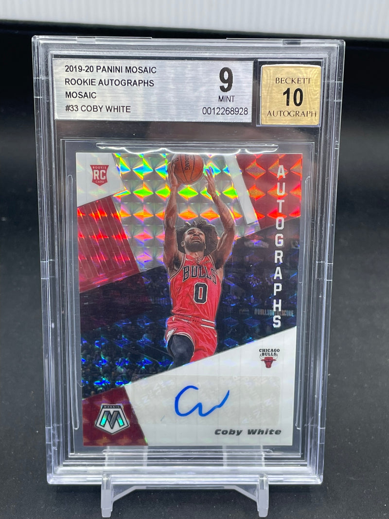 2019 PANINI MOSAIC - MOSAIC - ROOKIE AUTOGRAPHS - C. WHITE -