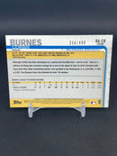 2019 TOPPS CHROME - REFRACTOR - C. BURNES - #RA-CB - #'D/499 - AUTOGRAPH - RC