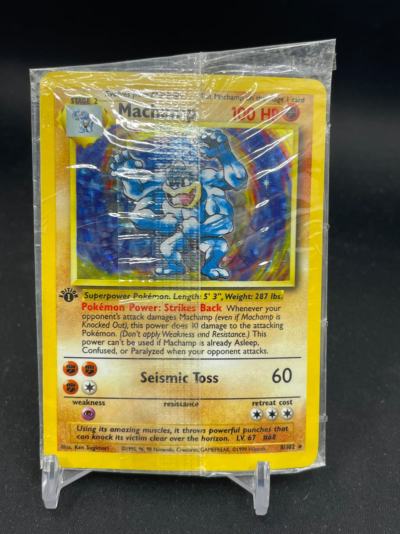 POKEMON - BASE SET - SEALED PROMO - MACHAMP -