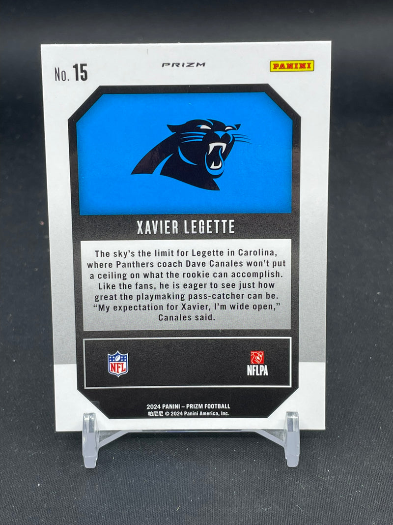 2024 PANINI PRIZM - GREEN - EMERGENT - X. LEGETTE -