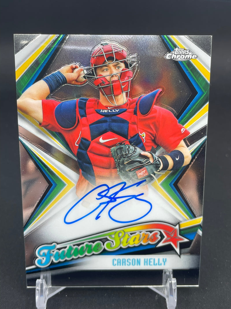 2019 TOPPS CHROME - FUTURE STARS - C. KELLY - #FSA-CK - #'D/99 - AUTOGRAPH