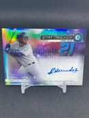 2019 TOPPS BOWMAN CHROME - STAT TRACKER - R. HERNANDEZ - #STA-RH - #'D/99 - AUTOGRAPH