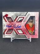 2015 UPPER DECK SPX - AUTO PATCH ROOKIES - RED - M. PUEMPEL - #141 - #'D/50 - RELIC - AUTOGRAPH - RC