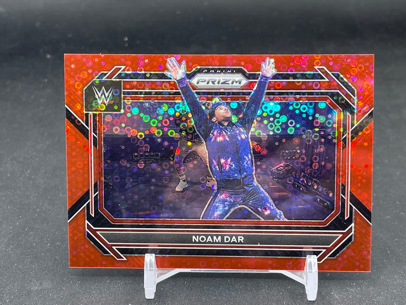 2023 PANINI PRIZM WWE - RED DISCO PRIZM - NOAM DAR - #37 - #'D/99