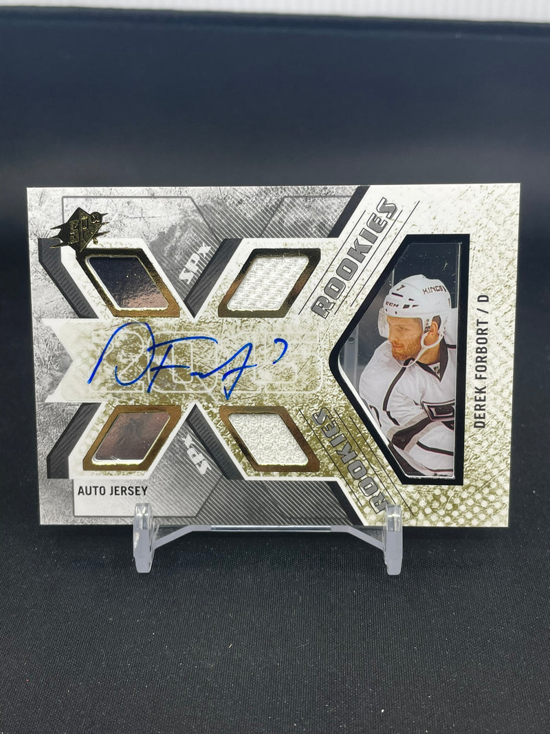 2015 UPPER DECK SPX - AUTO JERSEY ROOKIE - D. FORBORT - #156 - #'D/499 - RELIC - AUTOGRAPH - RC