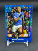 2022 TOPPS MERLIN - BLUE REFRACTOR - A. MORELOS - #108 - #'D/75