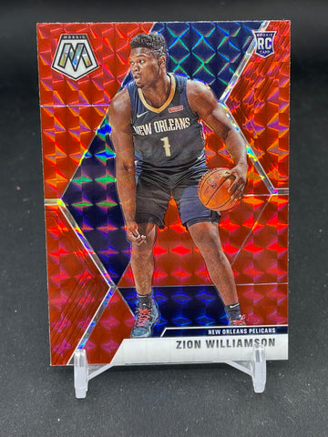 2019 PANINI MOSAIC - RED MOSAIC PRIZM - Z. WILLIAMSON - #209 - RC