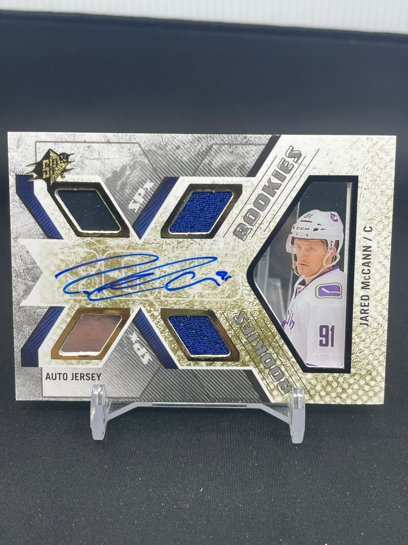 2015 UPPER DECK SPX - AUTO JERSEY ROOKIES - J. MCCANN - #152 - #'D/499 - RELIC - AUTOGRAPH - RC