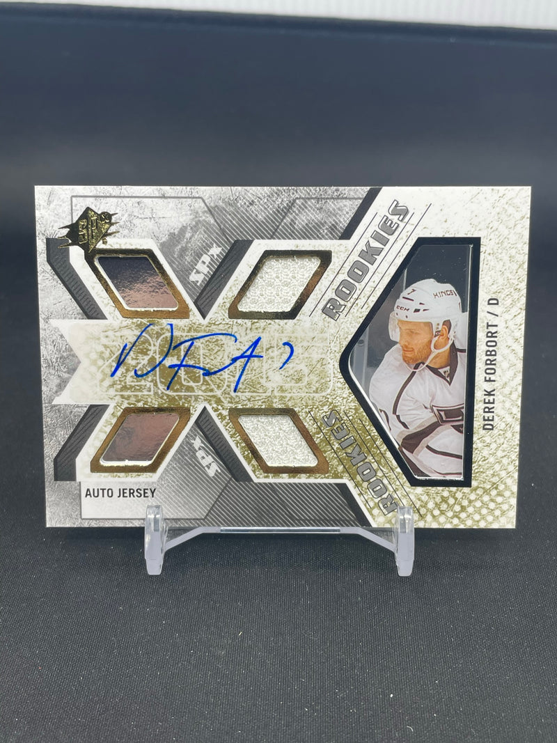 2015 UPPER DECK SPX - AUTO JERSEY ROOKIE - D. FORBORT - #156 - #'D/499 - RELIC - AUTOGRAPH - RC