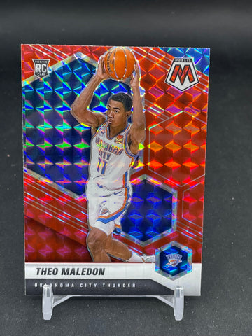 2020 PANINI MOSAIC - RED MOSAIC PRIZM - T. MALEDON - #218 - RC