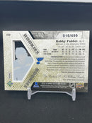 2015 UPPER DECK SPX - AUTO JERSEY ROOKIES - R. FABBRI - #159 - #'D/499 - RELIC - AUTOGRAPH - RC