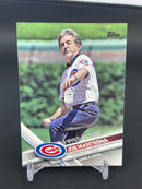2017 TOPPS SERIES ONE - FIRST PITCH - J. MANTEGNA -