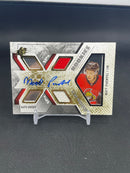 2015 UPPER DECK SPX - AUTO JERSEY ROOKIES - M. PUEMPEL - #141 - #'D/499 - RELIC - AUTOGRAPH - RC