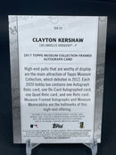 2021 TOPPS MUSEUM - THROUGH THE YEARS - C. KERSHAW -