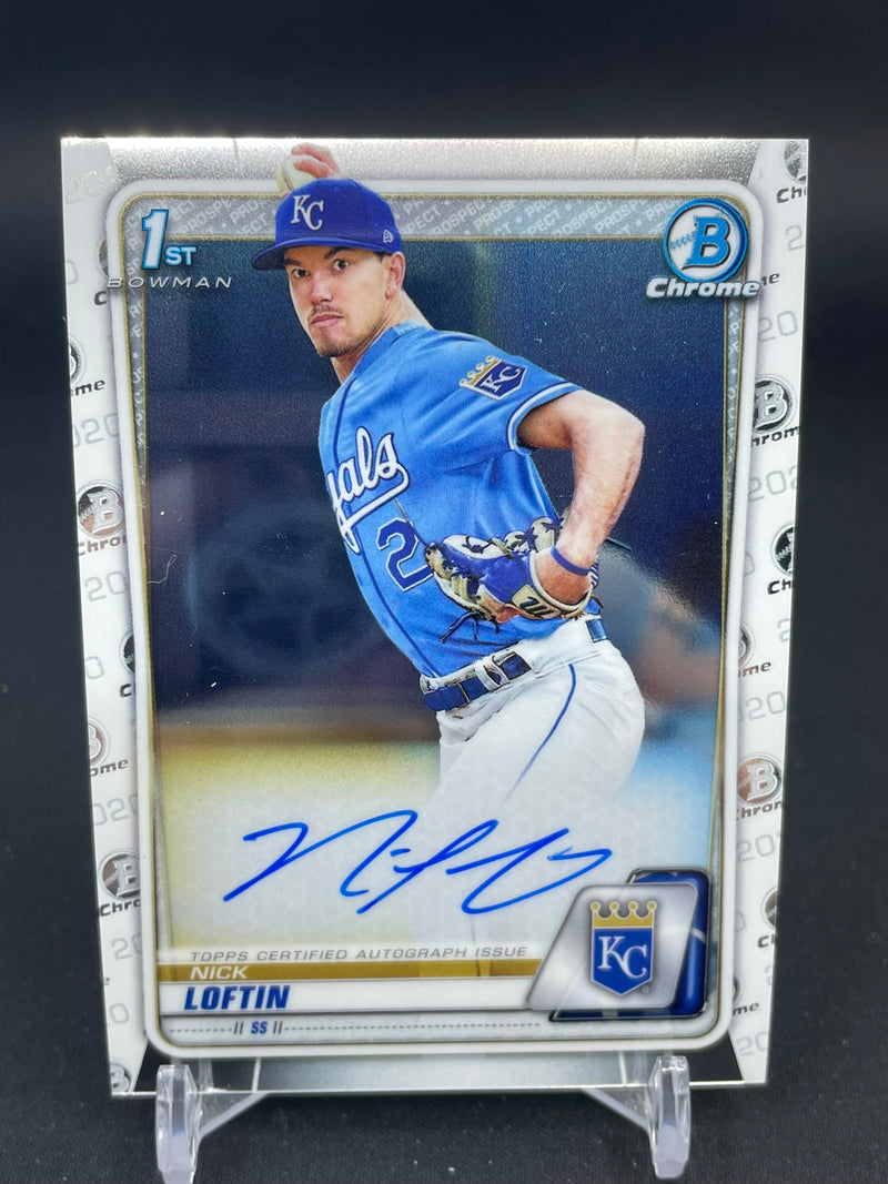 2020 TOPPS BOWMAN CHROME - 1ST BOWMAN - N. LOFTIN -