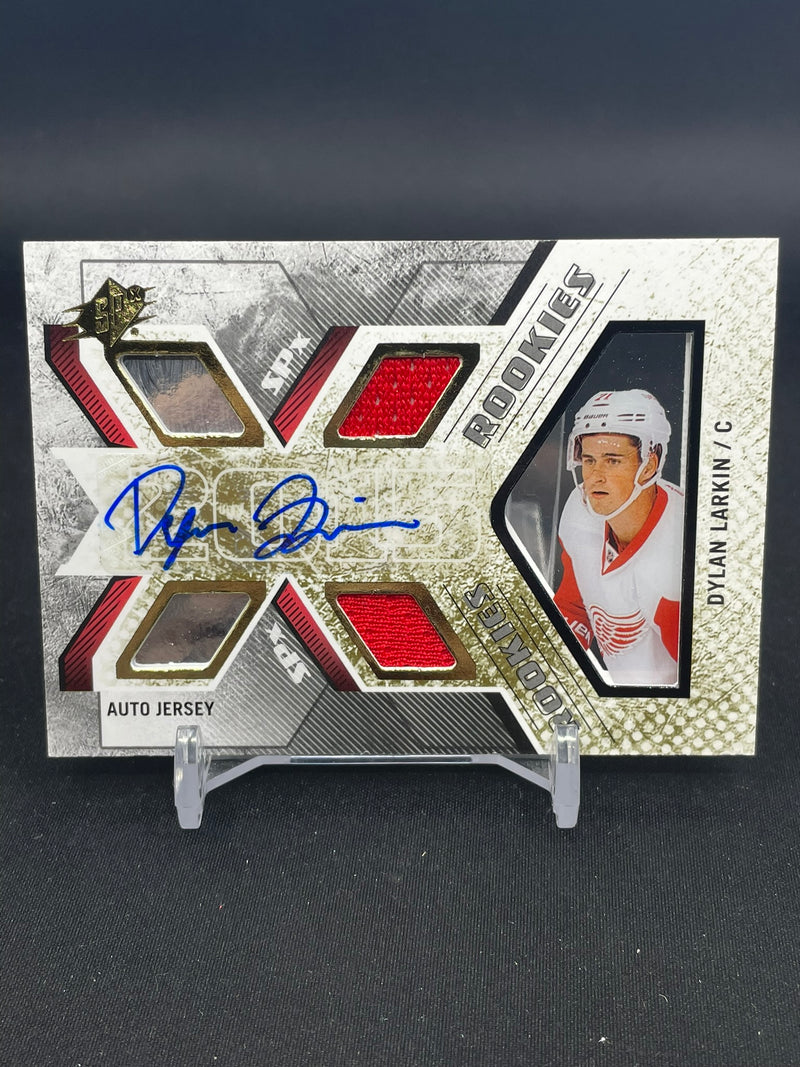 2015 UPPER DECK SPX - AUTO JERSEY ROOKIES - D. LARKIN - #168 - #'D/399 - RELIC - AUTOGRAPH - RC