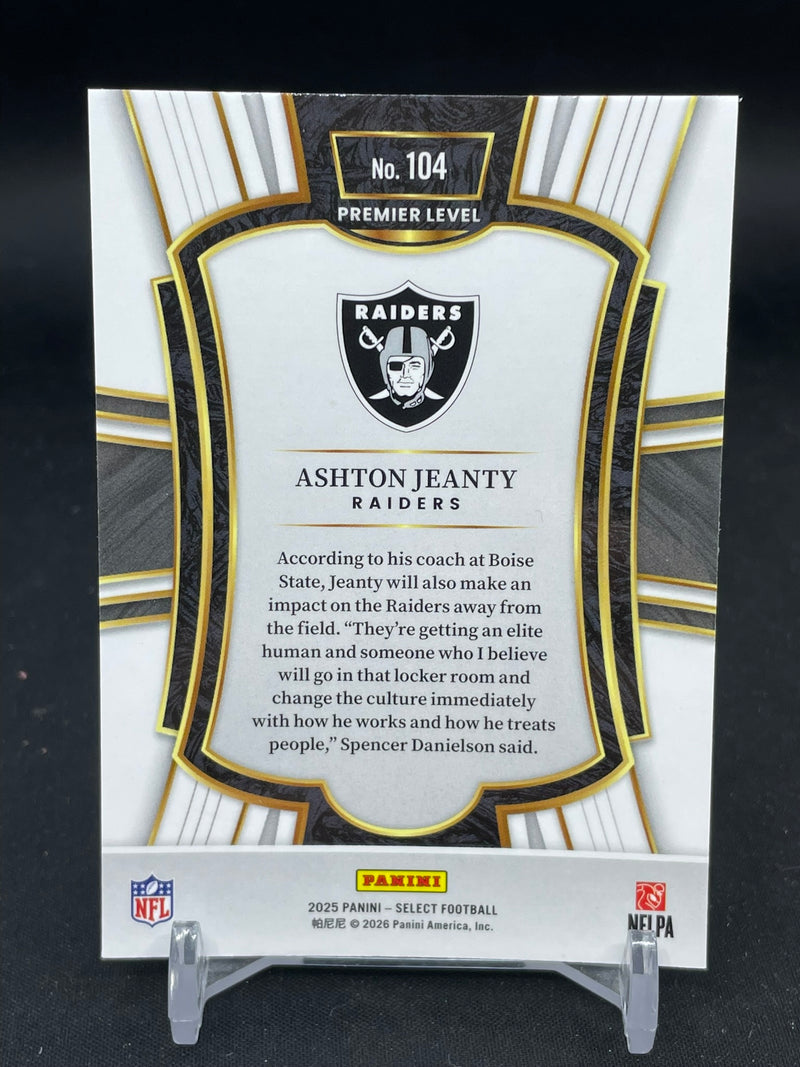 2025 PANINI SELECT - A. JEANTY -