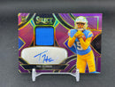 2025 PANINI SELECT - PURPLE PRIZM - T. HARRIS - #RSMP-THS - #'D/49 - RELIC - AUTOGRAPH - RC