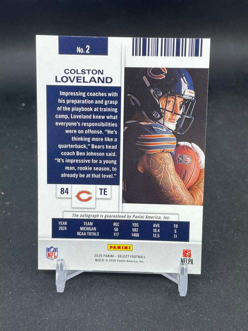 2025 PANINI SELECT - CONTENDERS ROOKIE TICKET - C. LOVELAND -