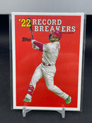 2023 TOPPS SERIES TWO - RECORD BREAKERS BOX TOPPERS - SINGLES - SELECT YOUR CARD