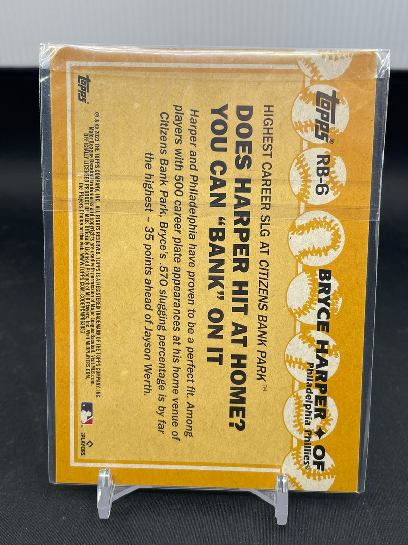 2023 TOPPS SERIES TWO - RECORD BREAKERS BOX TOPPERS - SINGLES - SELECT YOUR CARD