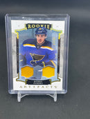 2015 UPPER DECK ARTIFACTS - GOLD - ROOKIE - R. FABBRI - #182 - #'D/25 - DUAL RELIC - RC