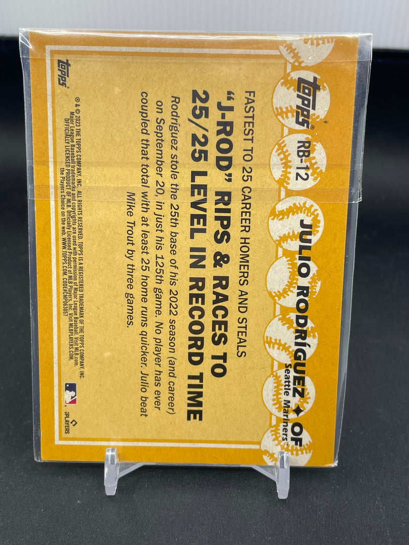 2023 TOPPS SERIES TWO - RECORD BREAKERS BOX TOPPERS - SINGLES - SELECT YOUR CARD