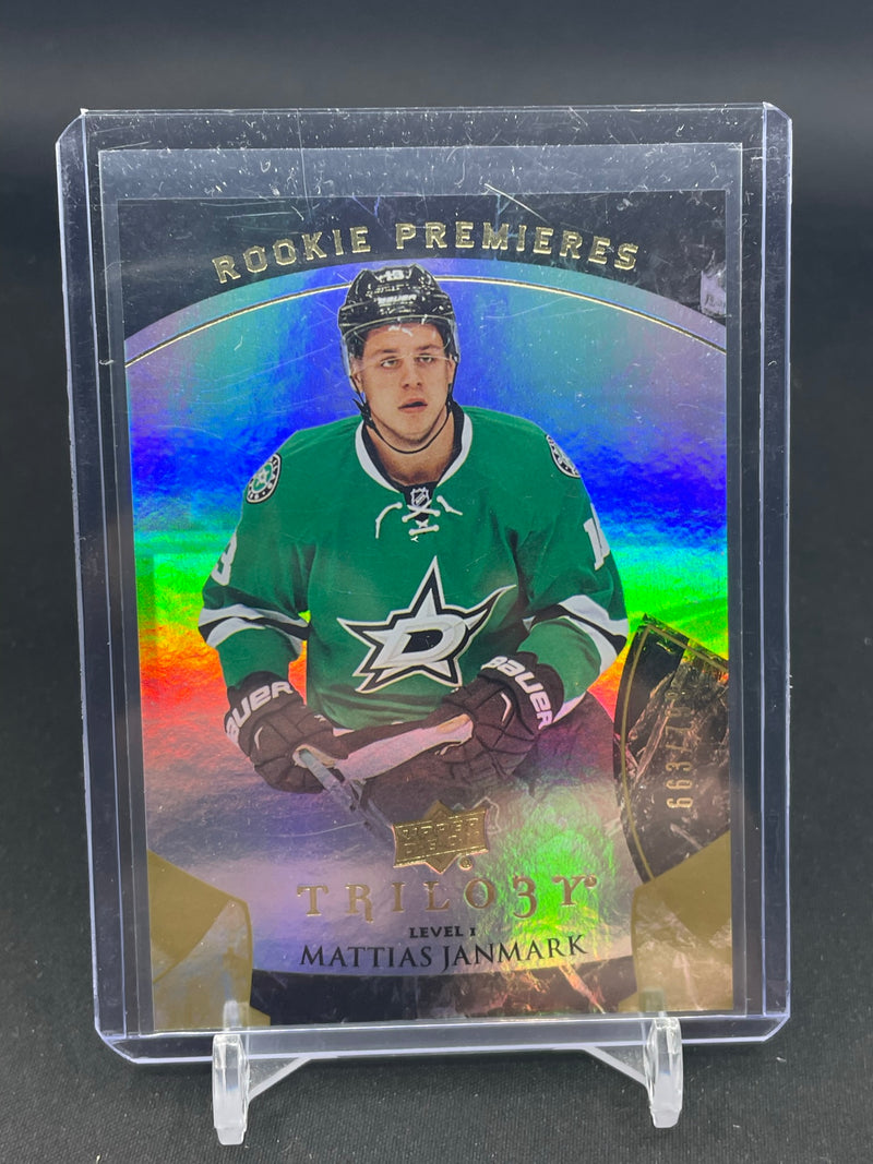 2015 UPPER DECK TRILOGY - ROOKIE PREMIERES - M. JANMARK - #206 - #'D/799 - RC