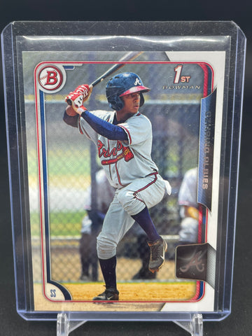 2015 TOPPS BOWMAN - 1ST BOWMAN - O. ALBIES - #BP71