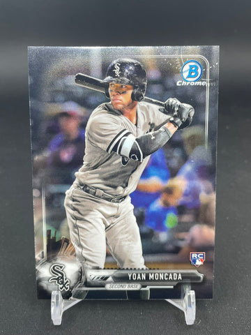 2017 TOPPS BOWMAN CHROME - Y. MONCADA - #50 - RC