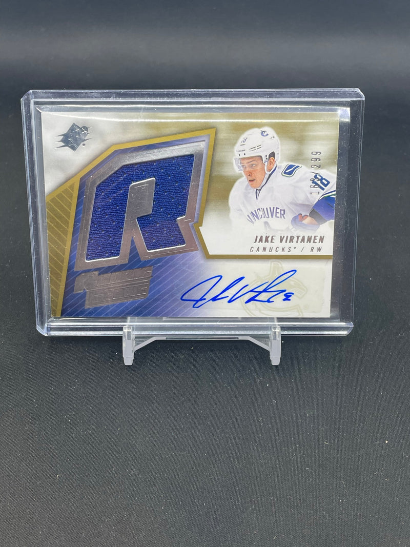 2015 UPPER DECK SPX - ROOKIE FABRIC - J. VIRTANEN -