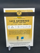 2016 PANINI DONRUSS OPTIC - BLUE PRIZM - RATED ROOKIE - L. SEVERINO - #40 - #'D/149 - RC