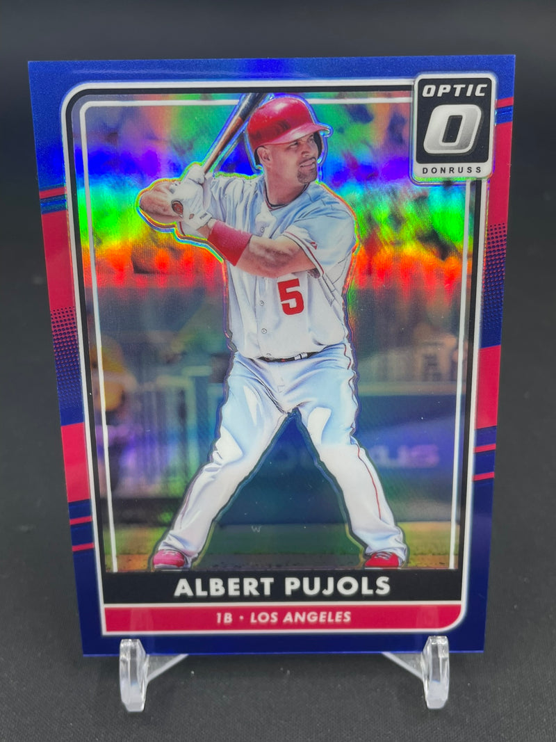 2016 PANINI DONRUSS OPTIC - BLUE PRIZM - J. PUJOLS - #141 - #'D/149