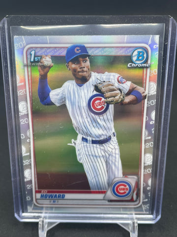 2020 TOPPS BOWMAN DRAFT - CHROME REFRACTOR - 1ST BOWMAN - SELECT YOUR PLAYER