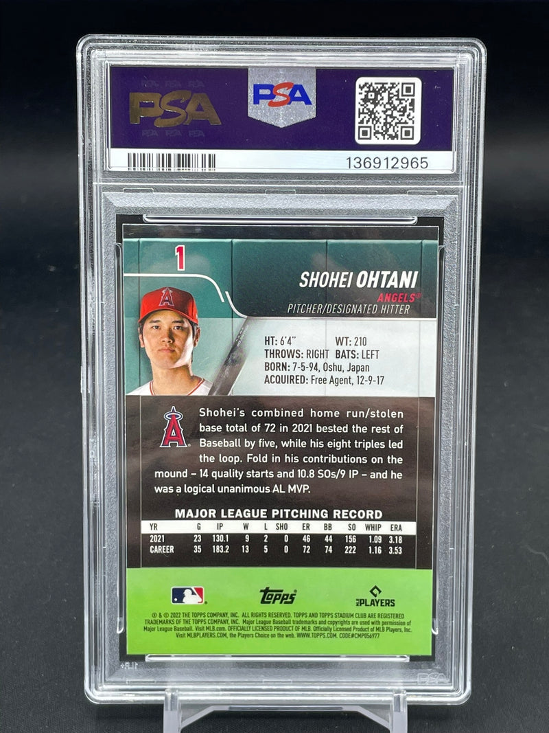 2022 TOPPS STADIUM CLUB CHROME - S. OHTANI -