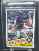 2020 TOPPS UPDATE - 1985 TOPPS 35TH ANNIVERSARY - Y. ALVAREZ -